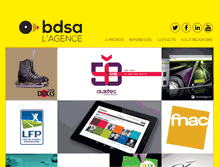Tablet Screenshot of bdsa-lagence.com